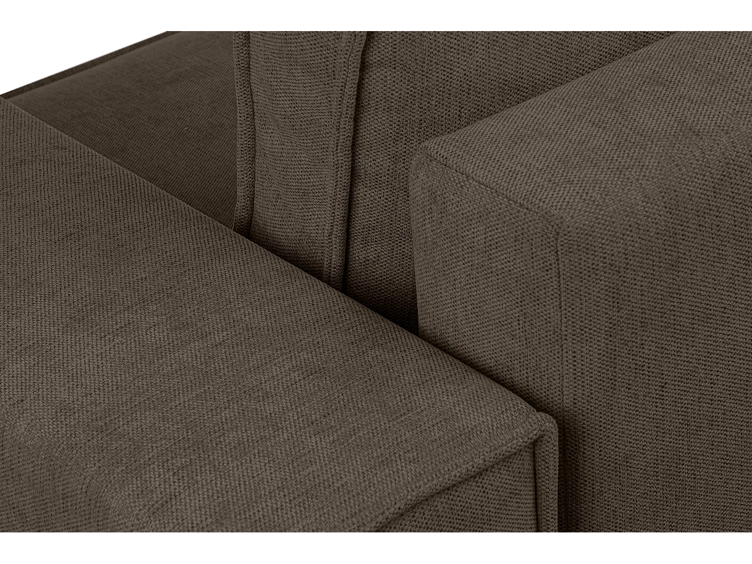 Sofa 3 Sitzer - mit Schlaffunktion - Modern - braun - NAPI II