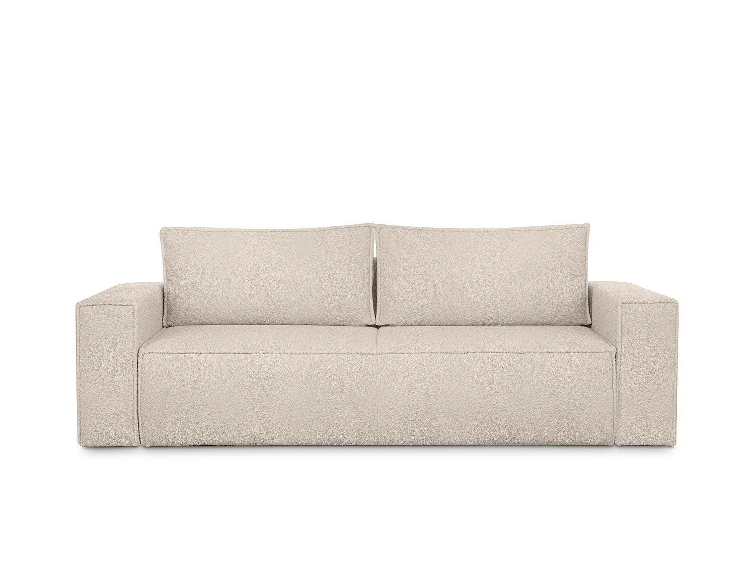Sofa 3 Sitzer - mit Schlaffunktion - Modern - elfenbein - NAPI II