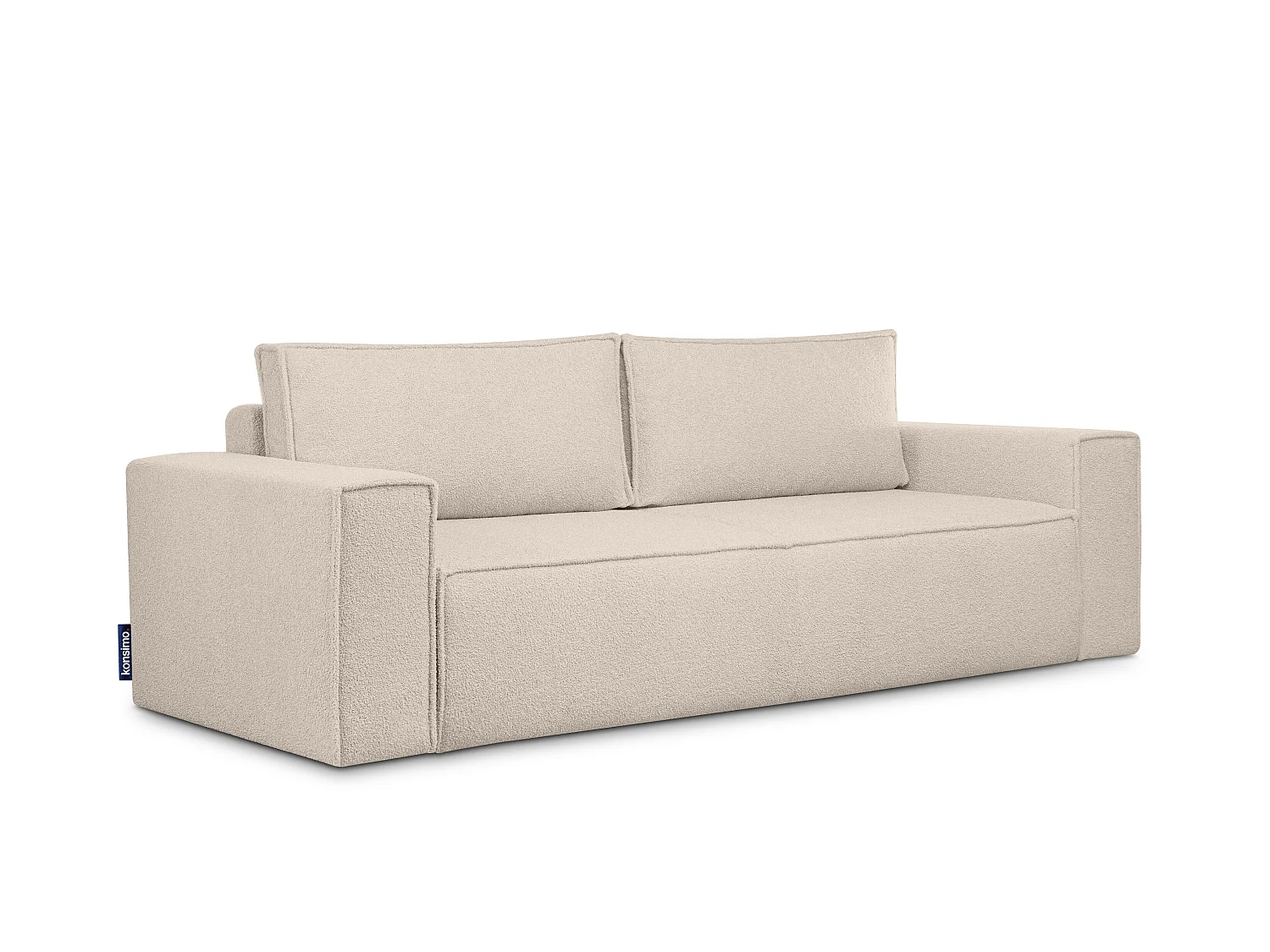 Sofa 3 Sitzer - mit Schlaffunktion - Modern - elfenbein - NAPI II
