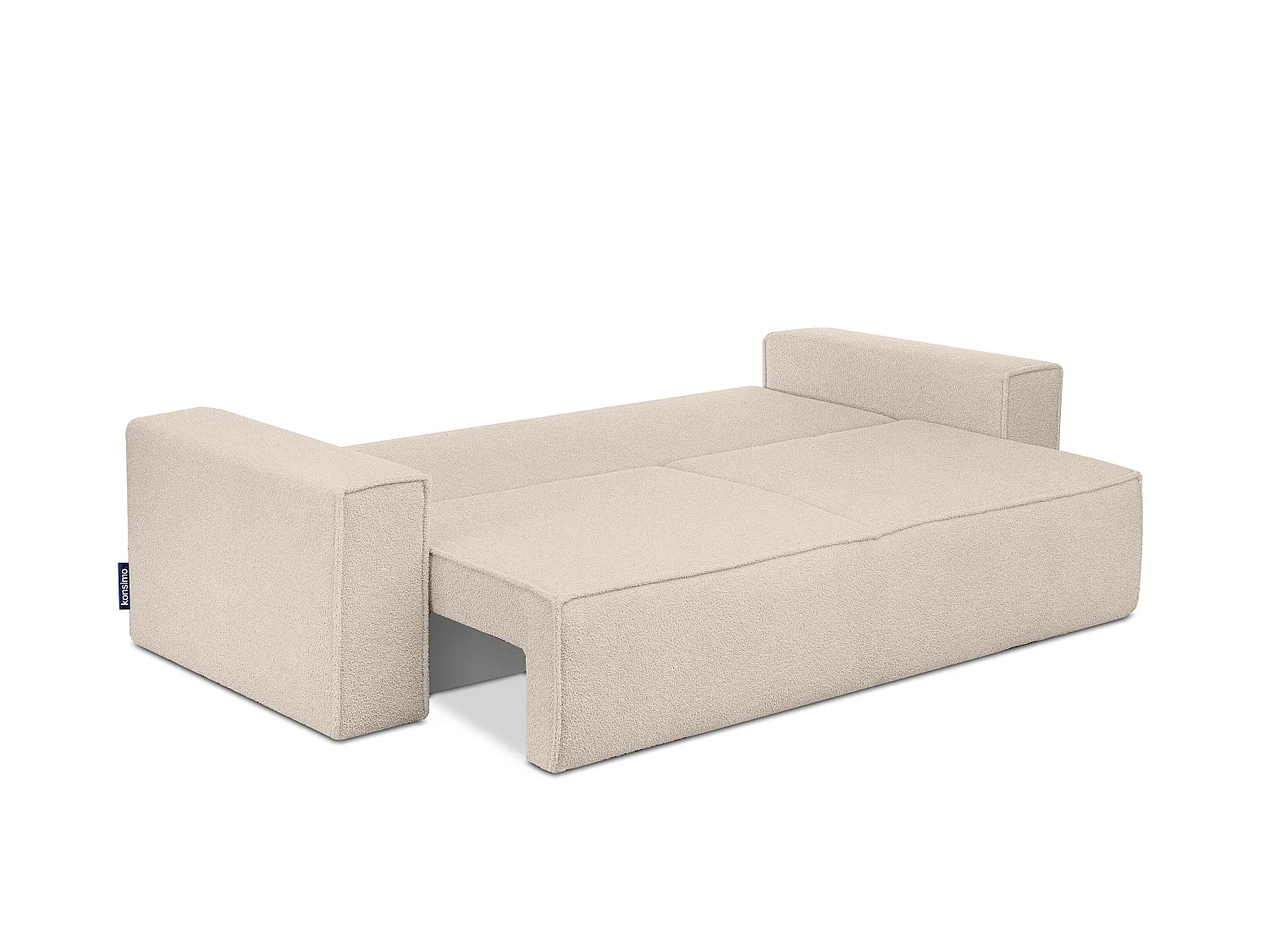 Sofa 3 Sitzer - mit Schlaffunktion - Modern - elfenbein - NAPI II