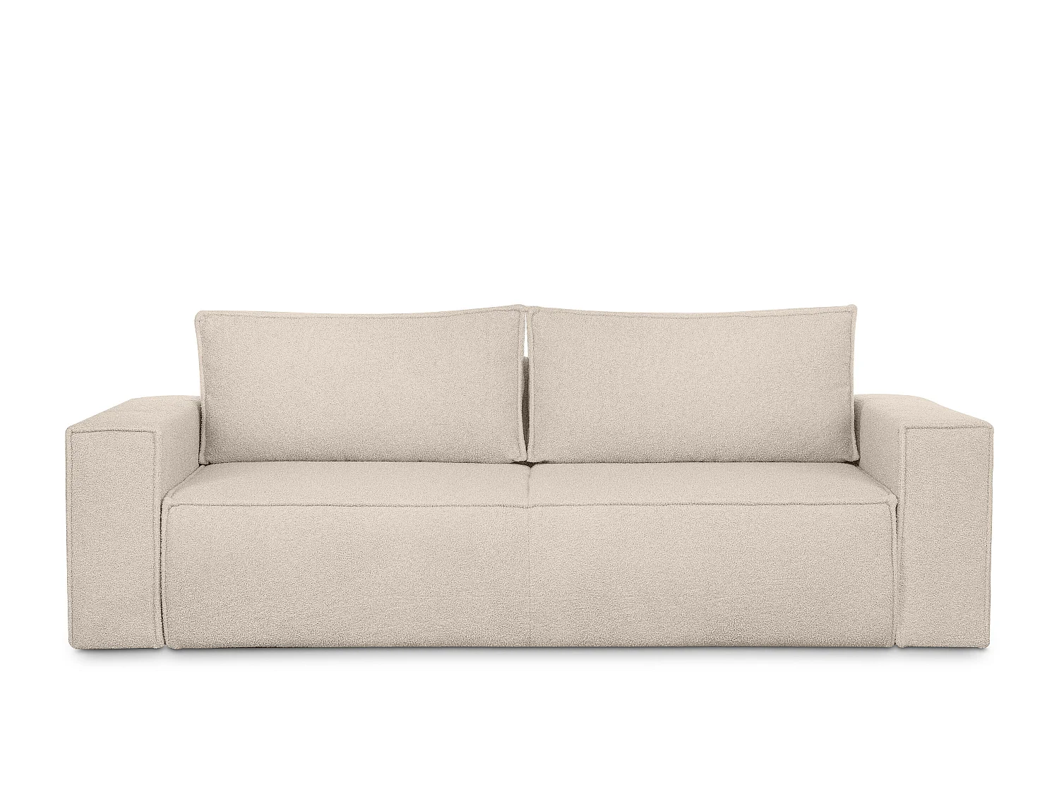 Sofa 3 Sitzer - mit Schlaffunktion - Modern - elfenbein - NAPI II