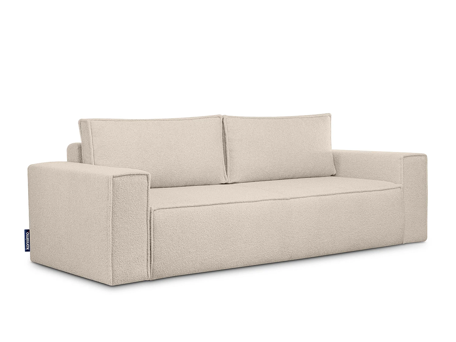 Sofa 3 Sitzer - mit Schlaffunktion - Modern - elfenbein - NAPI II