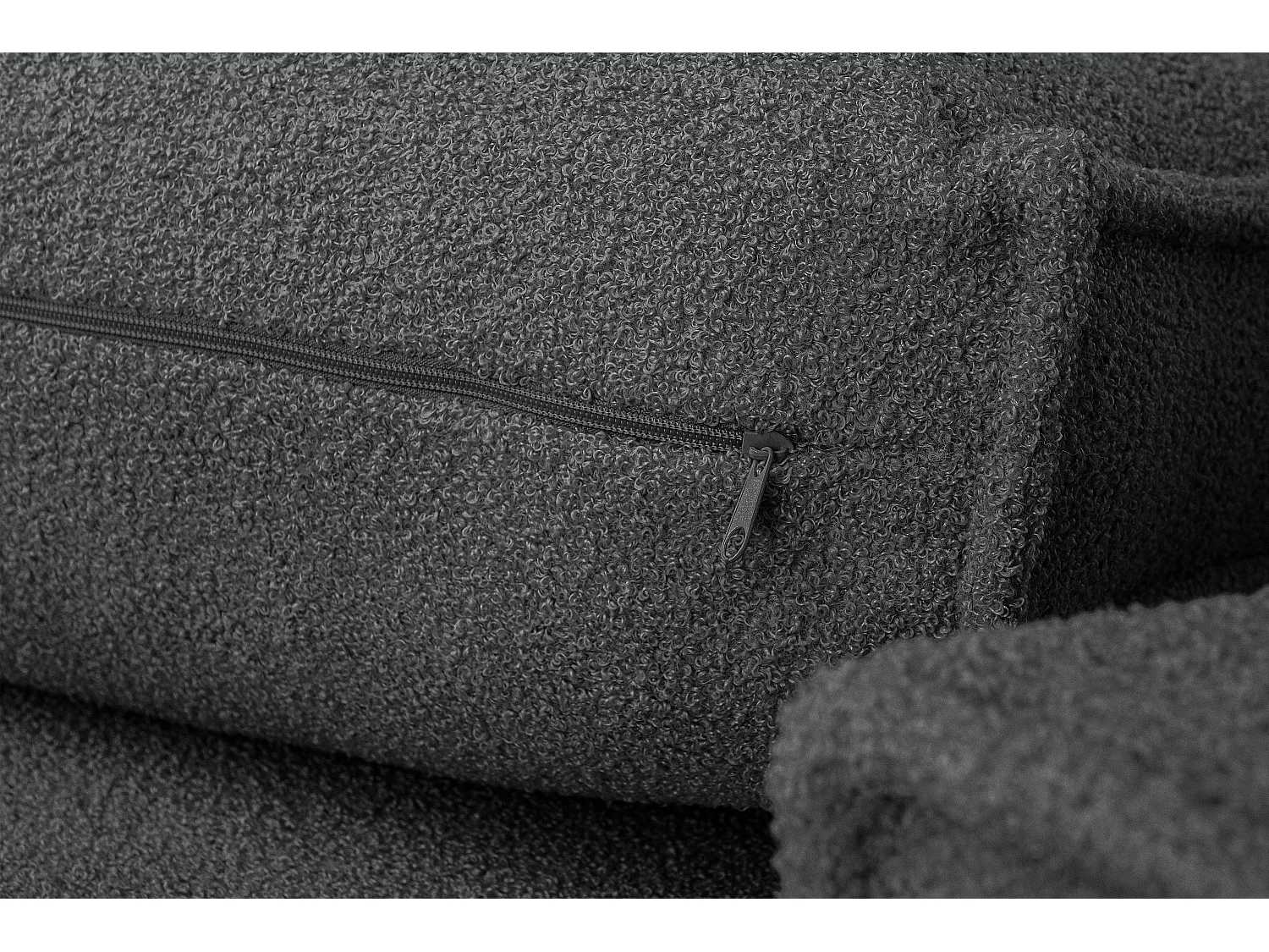 Ecksofa Big links/rechts - mit Schlaffunktion - in Pet Friendly Stoff - graphit - NAPI II