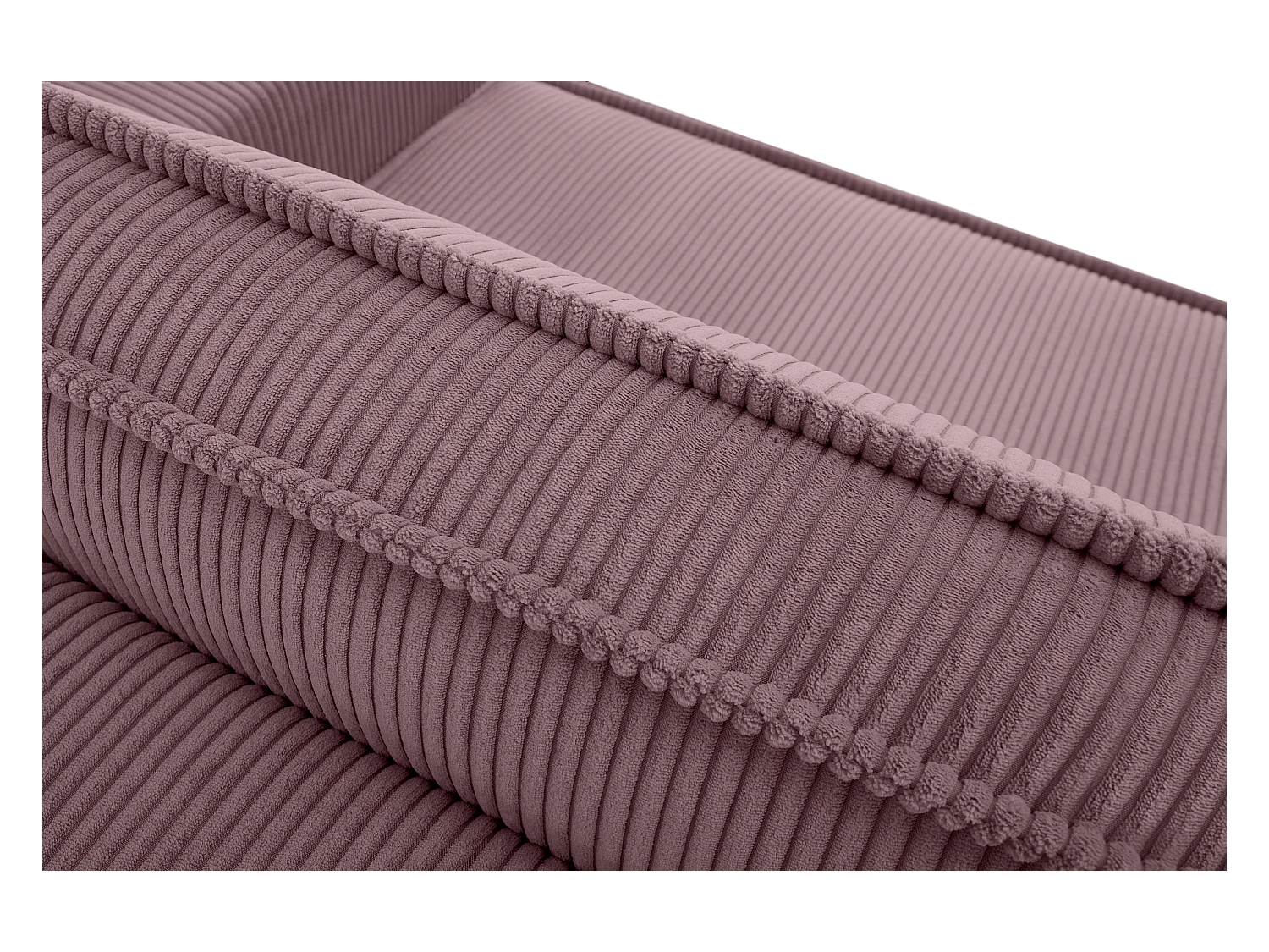 Schlafsofa in Pet Friendly Cord-Stoff - hellviolett - NAPI