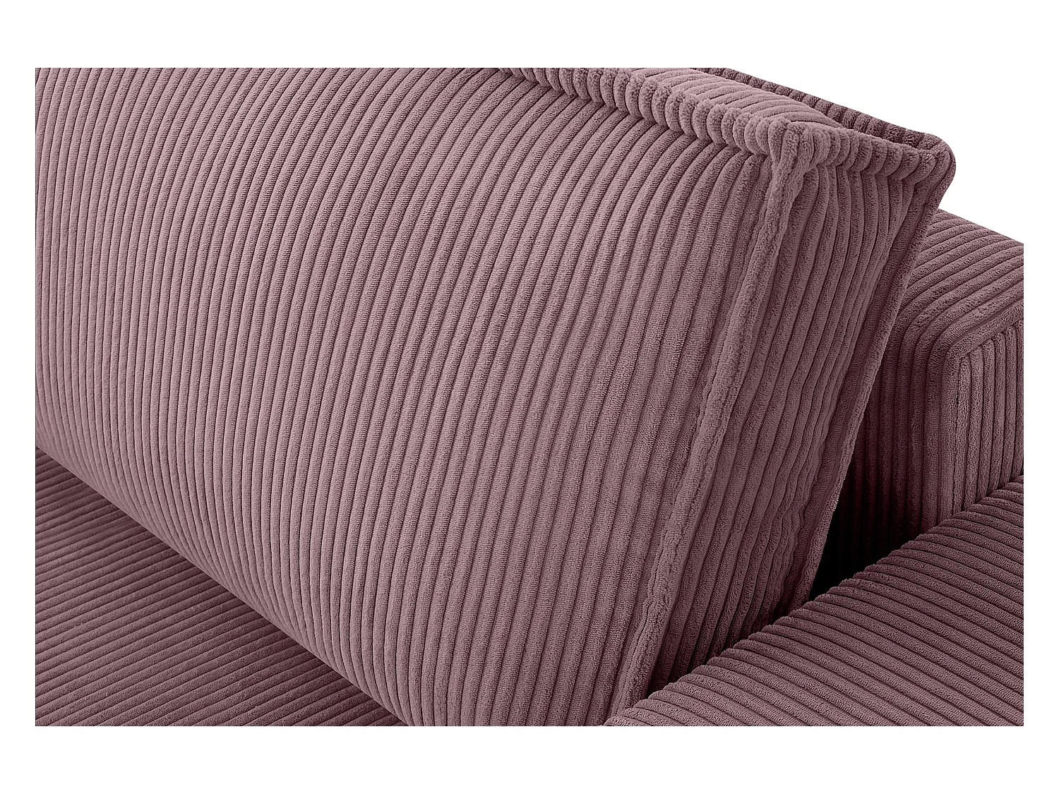 Schlafsofa in Pet Friendly Cord-Stoff - hellviolett - NAPI