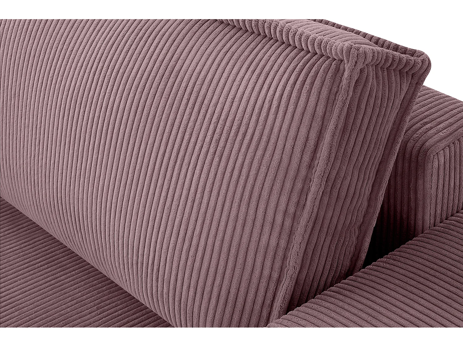 Schlafsofa in Pet Friendly Cord-Stoff - hellviolett - NAPI