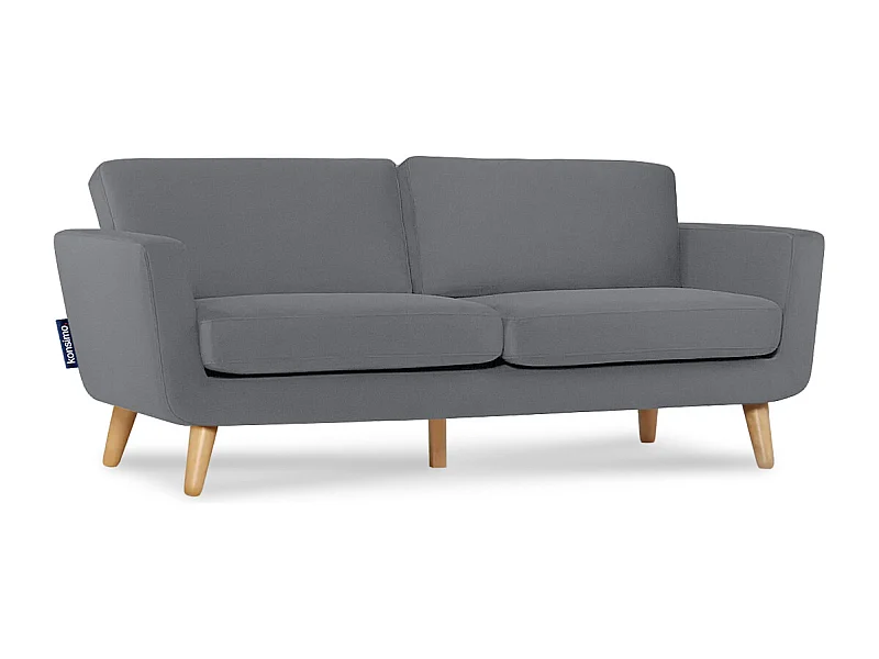 Skandinavisches  Sofa 3 Sitzer - Grau - TAGIO
