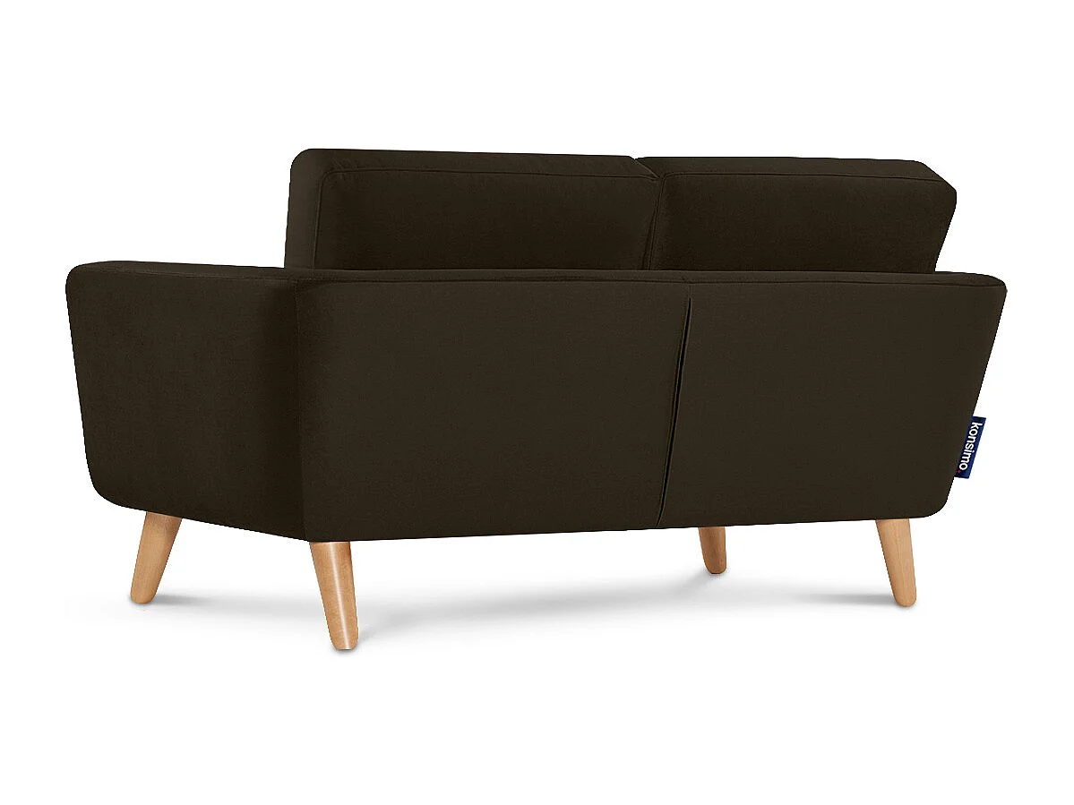 Sofa mit Armlehnen - Braun - TAGIO