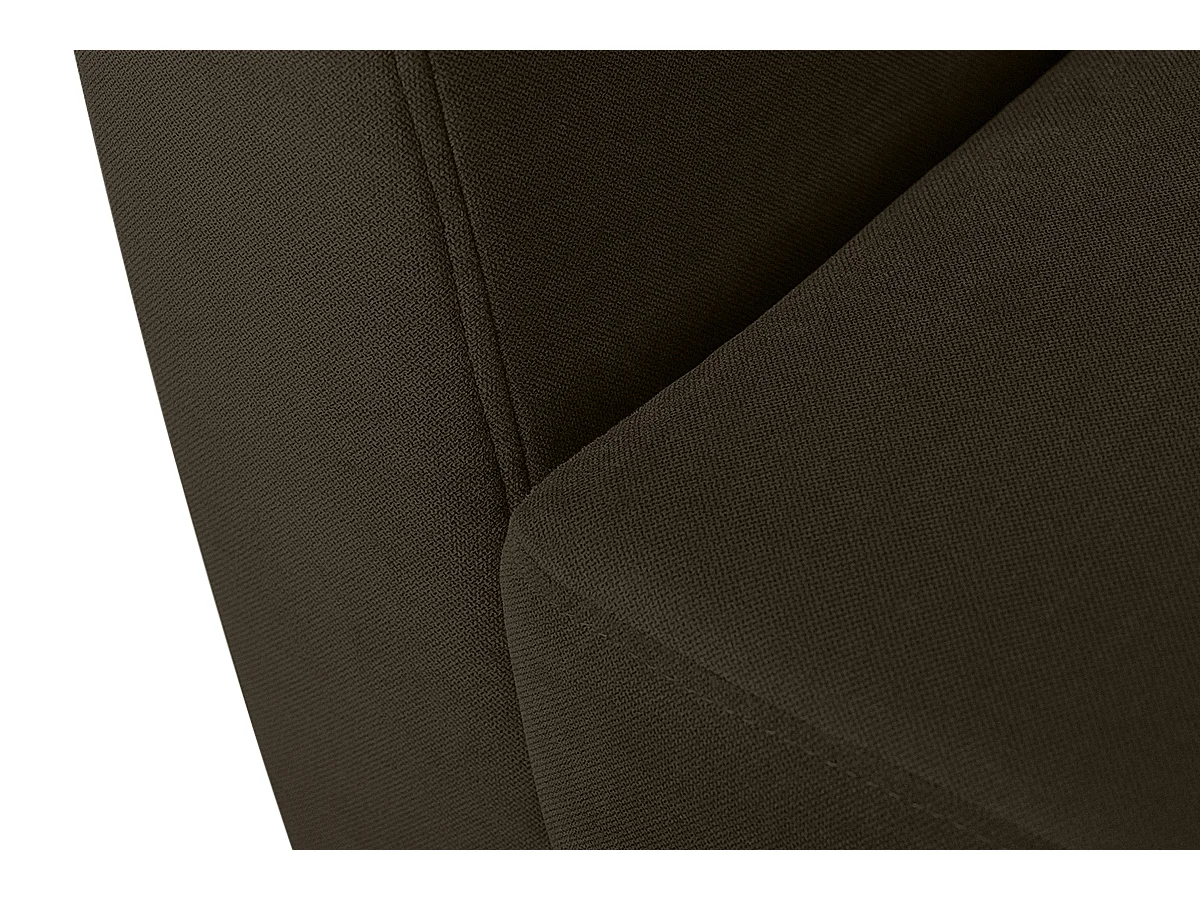 Sofa mit Armlehnen - Braun - TAGIO