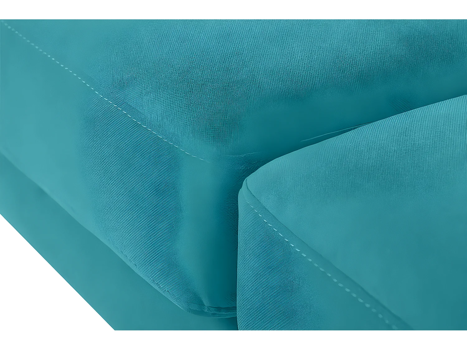 Skandinavisches  Sofa 3 Sitzer - Türkisblau - TAGIO