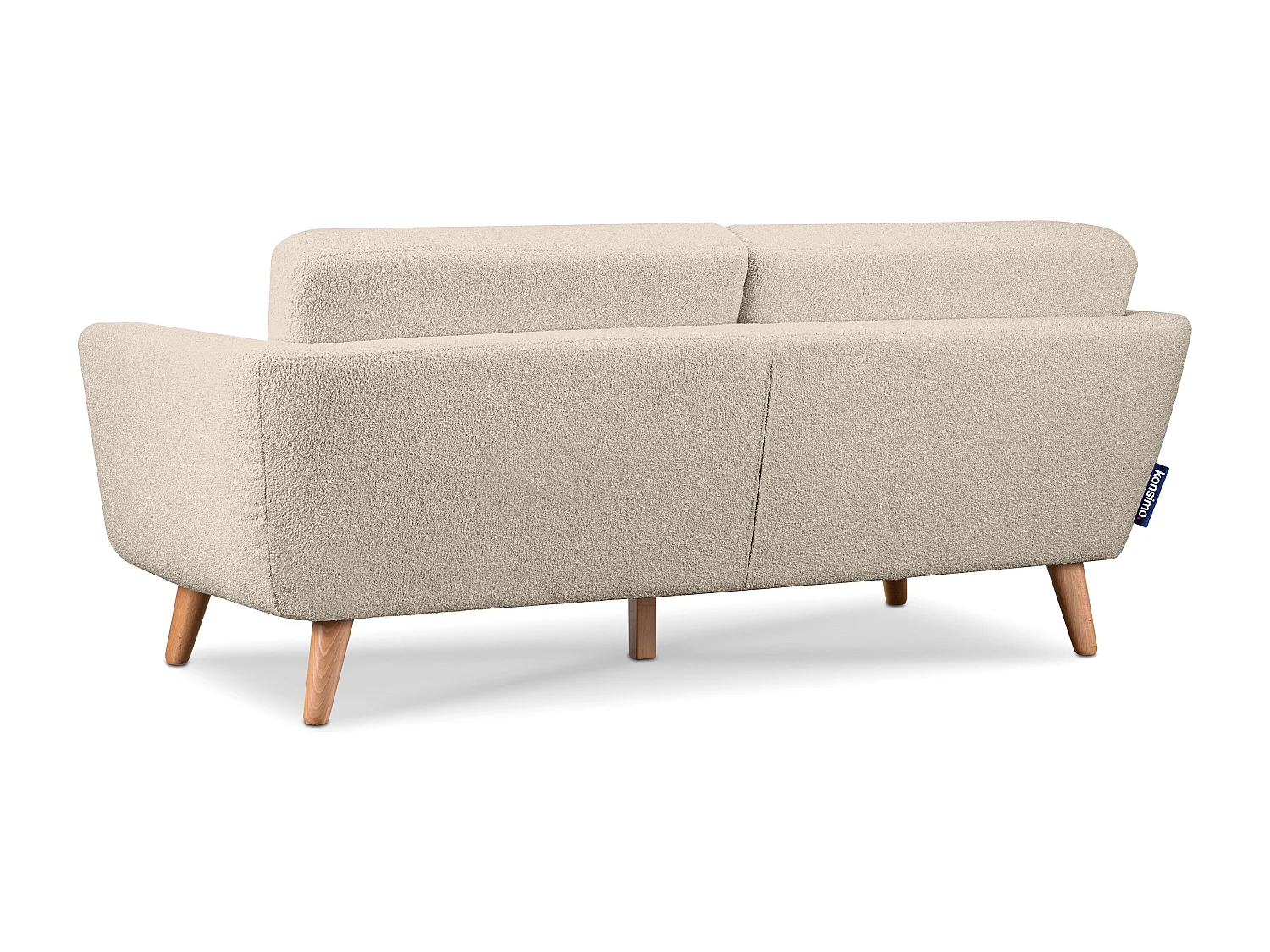 Skandinavisches  Sofa 3 Sitzer - Creme - TAGIO