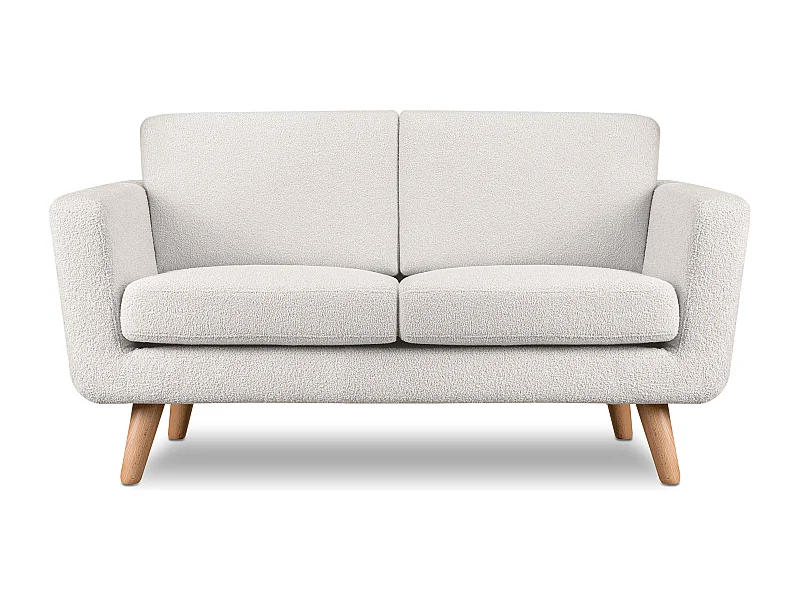 Sofa mit Armlehnen - Weiß - TAGIO