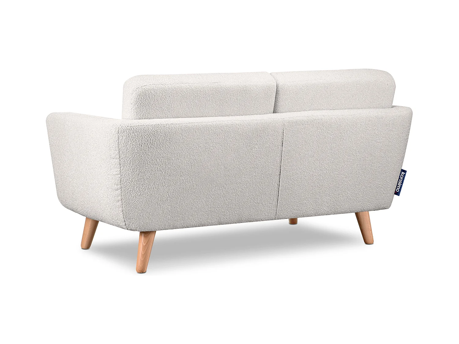 Sofa mit Armlehnen - Weiß - TAGIO