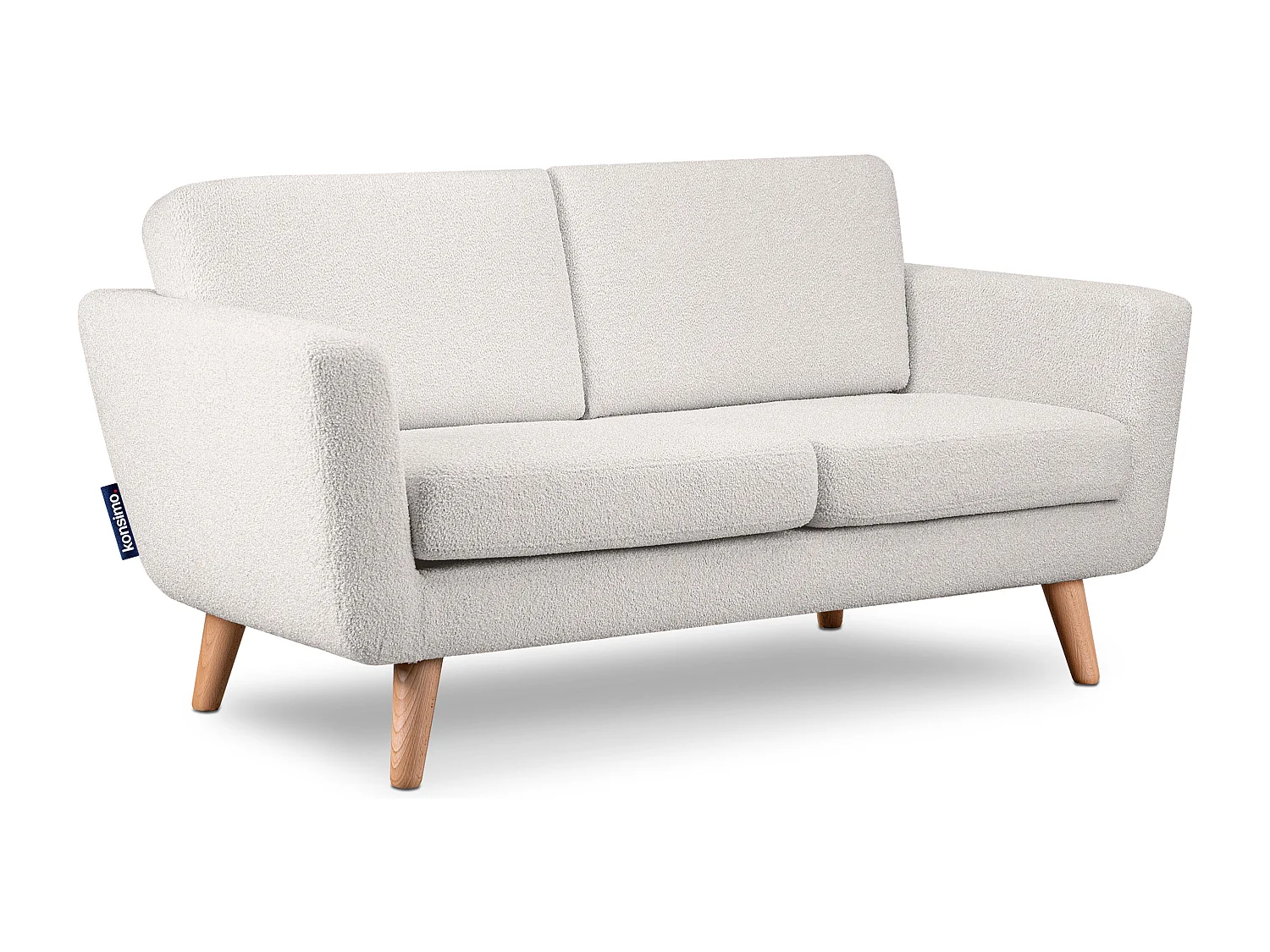 Sofa mit Armlehnen - Weiß - TAGIO