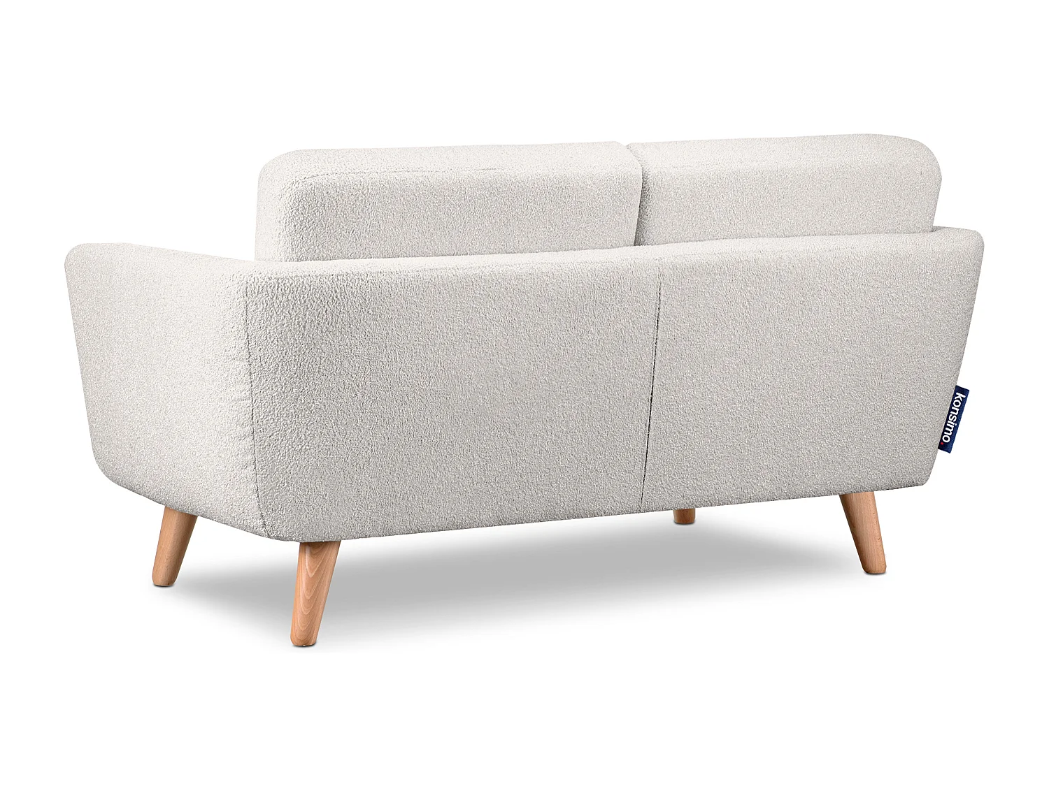 Sofa mit Armlehnen - Weiß - TAGIO