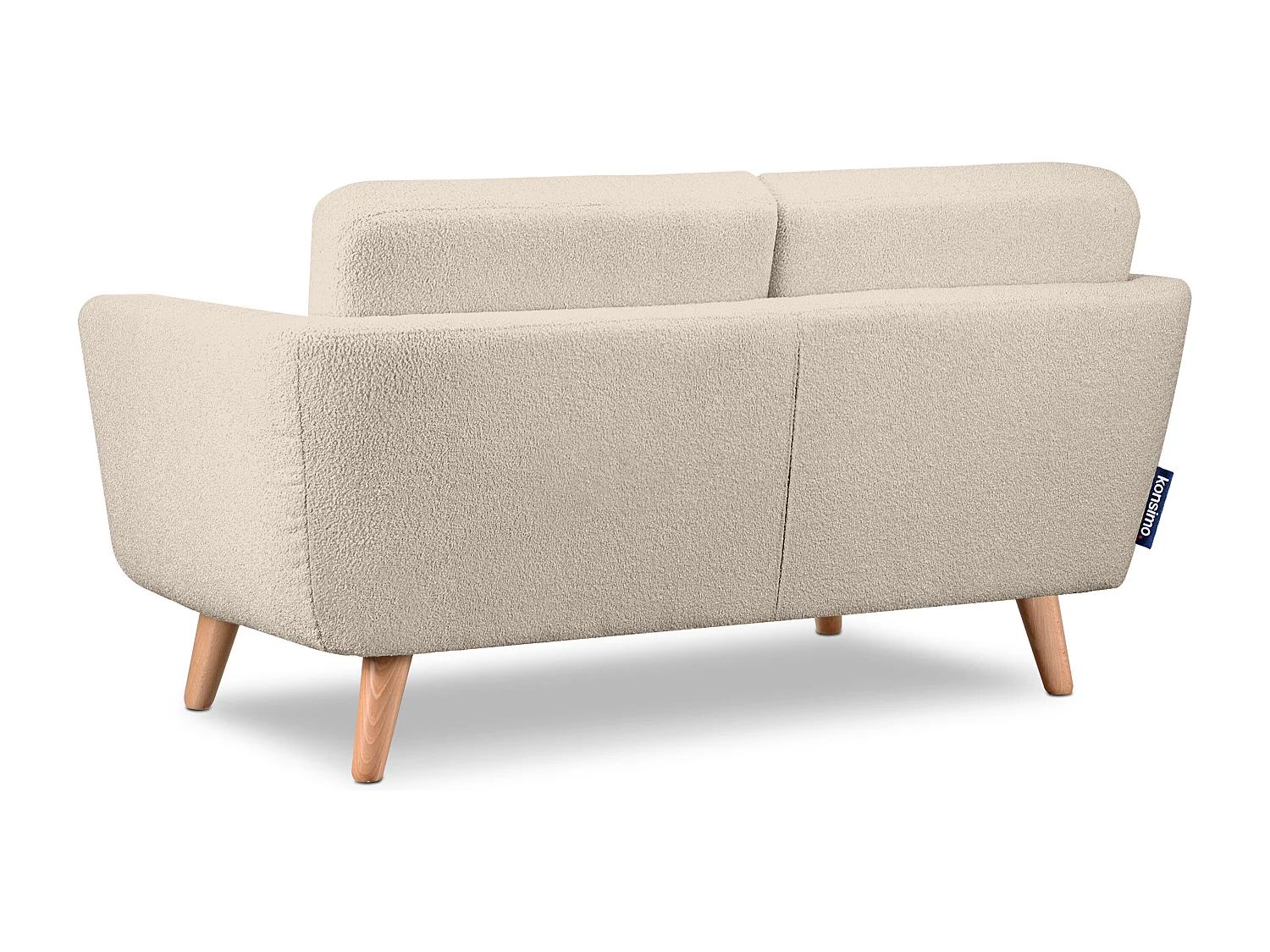 Sofa mit Armlehnen - Creme - TAGIO