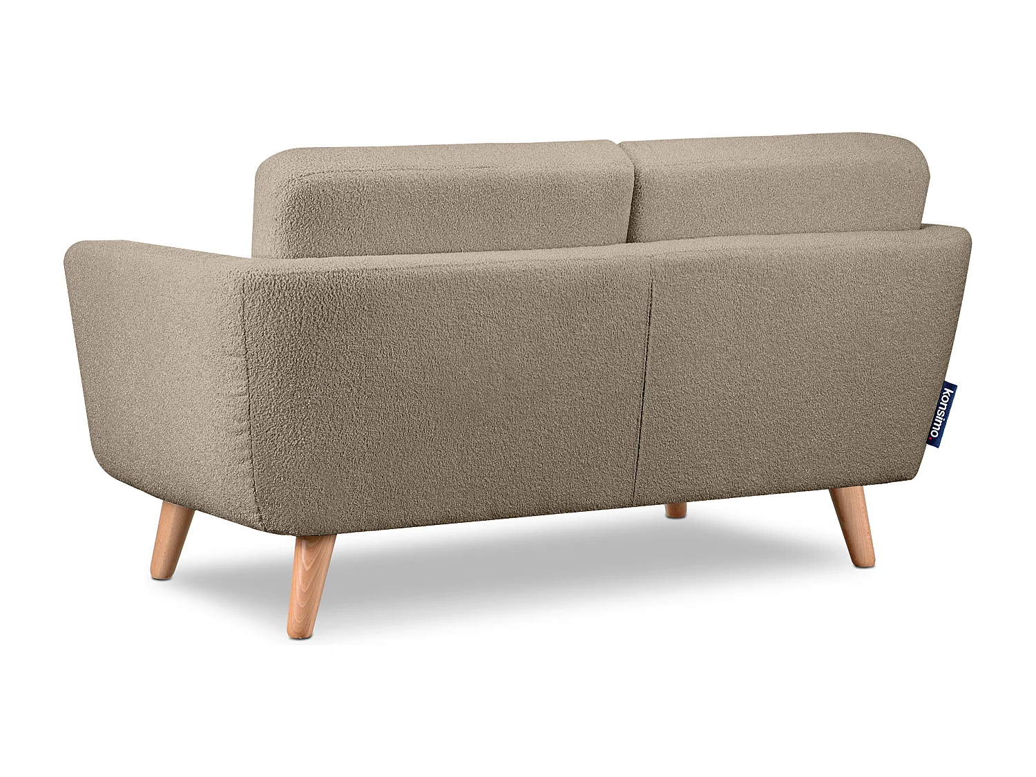 Sofa mit Armlehnen - Graubeige - TAGIO