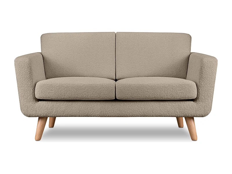 Sofa mit Armlehnen - Graubeige - TAGIO