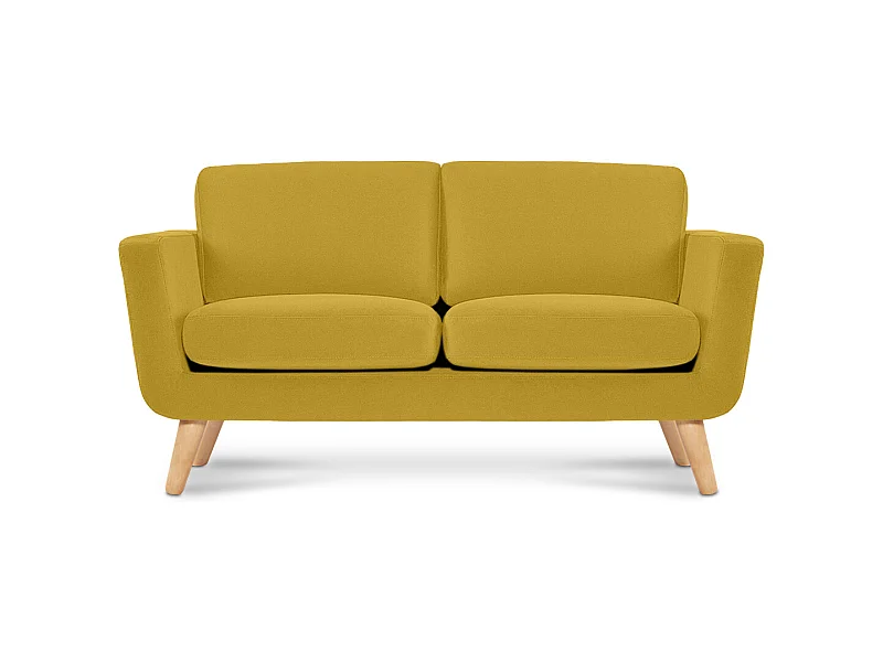 Sofa mit Armlehnen - Gelb - TAGIO