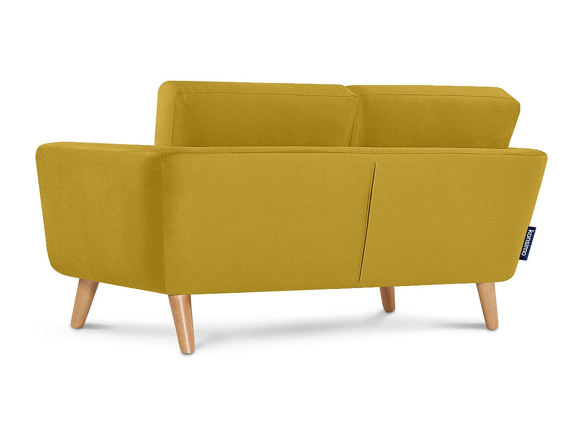 Sofa mit Armlehnen - Gelb - TAGIO