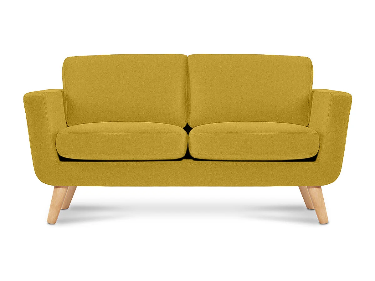 Sofa mit Armlehnen - Gelb - TAGIO