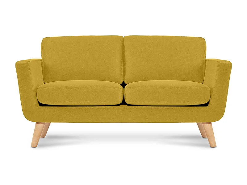 Sofa mit Armlehnen - Gelb - TAGIO