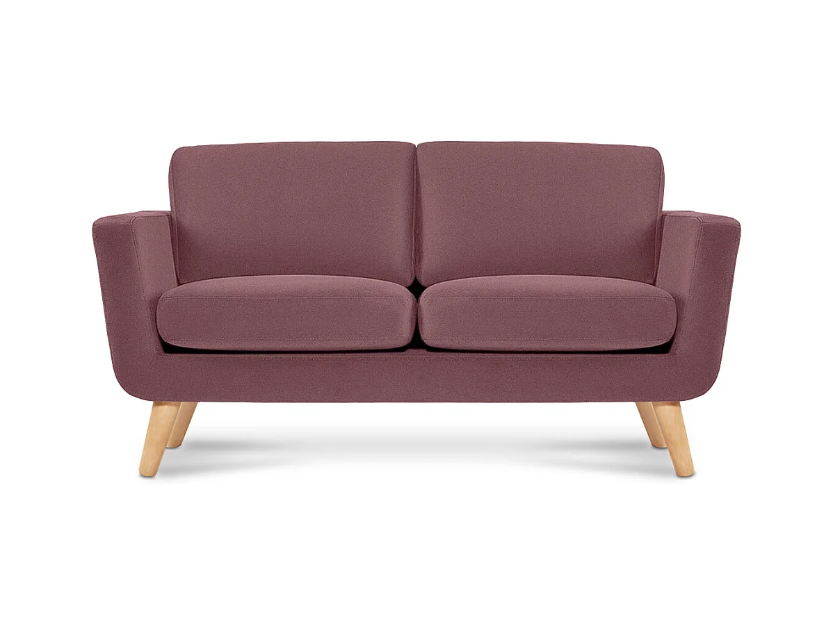 Sofa mit Armlehnen - Rosa - TAGIO