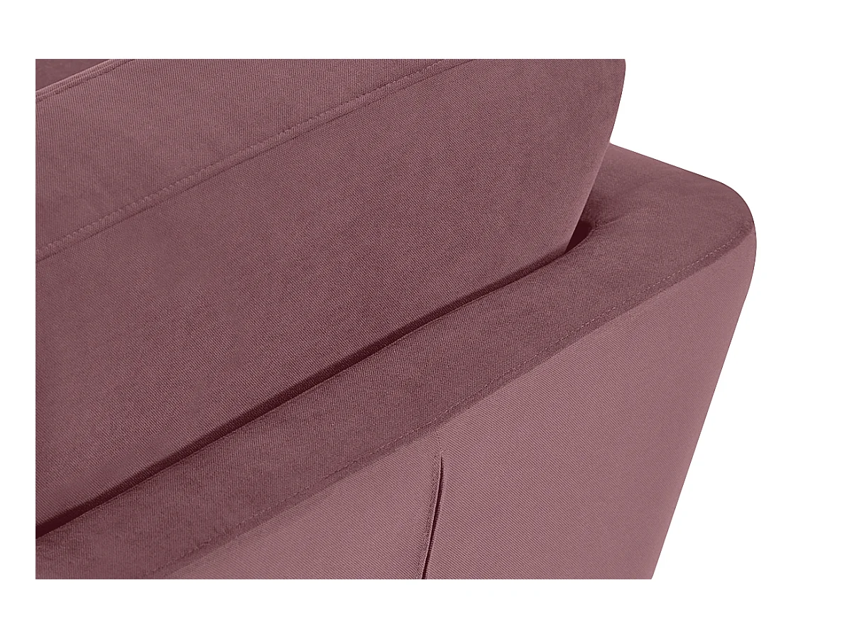 Sofa mit Armlehnen - Rosa - TAGIO