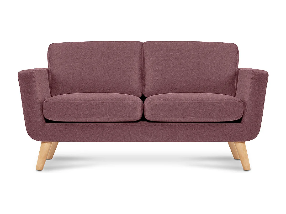 Sofa mit Armlehnen - Rosa - TAGIO