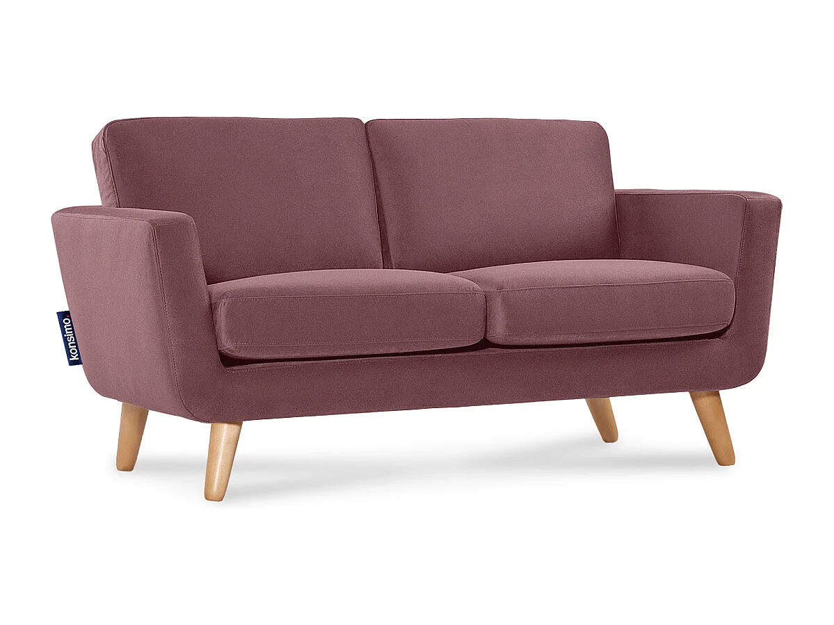 Sofa mit Armlehnen - Rosa - TAGIO