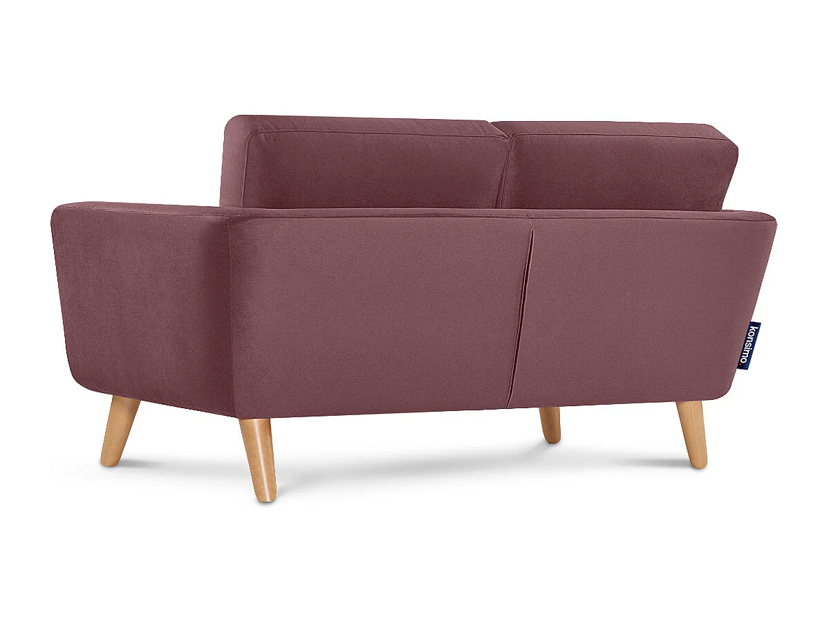 Sofa mit Armlehnen - Rosa - TAGIO