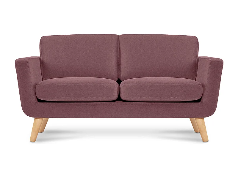 Sofa mit Armlehnen - Rosa - TAGIO