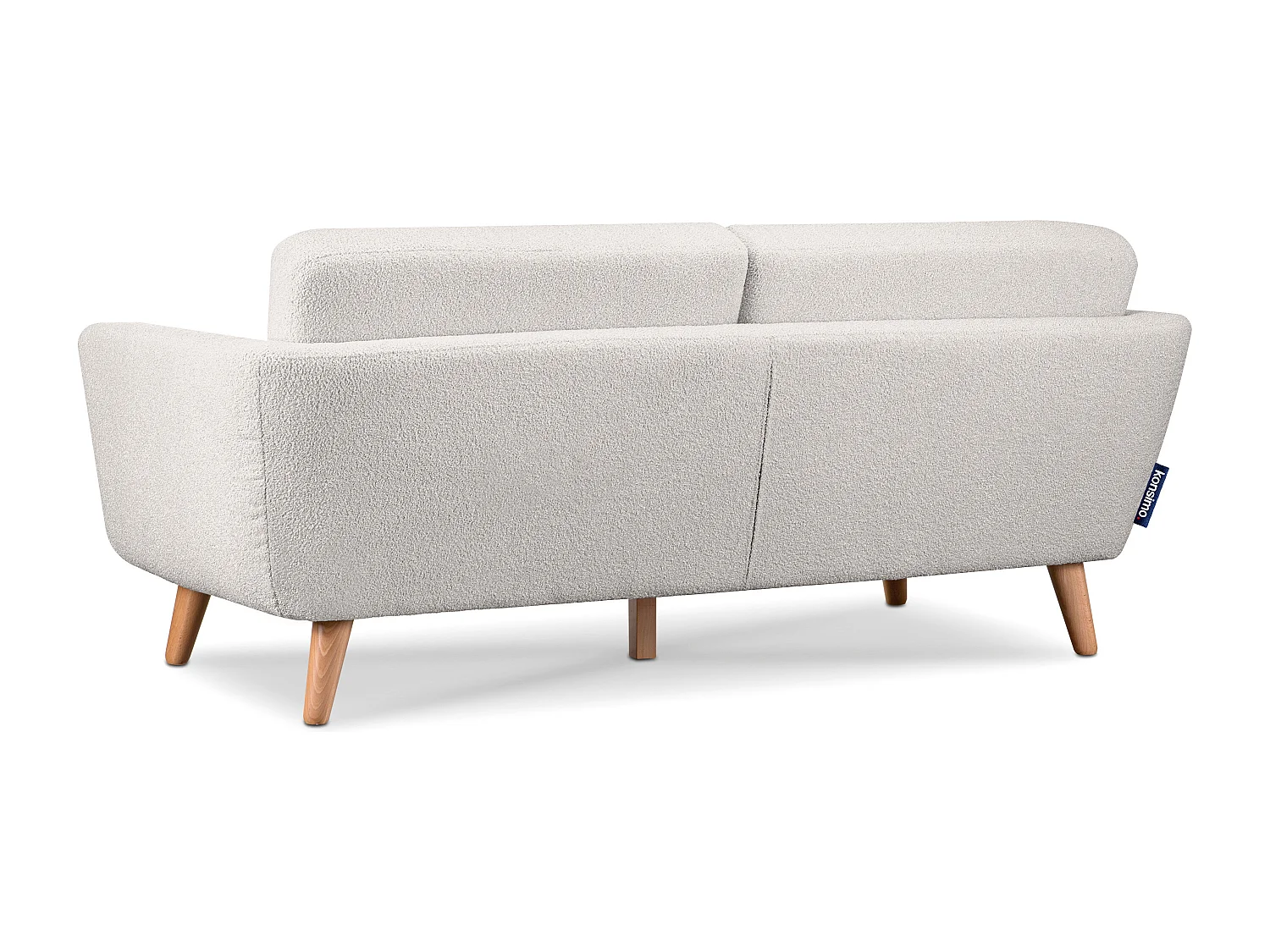 Skandinavisches  Sofa 3 Sitzer - Weiß - TAGIO