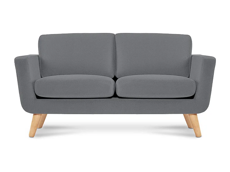 Sofa mit Armlehnen - Grau - TAGIO
