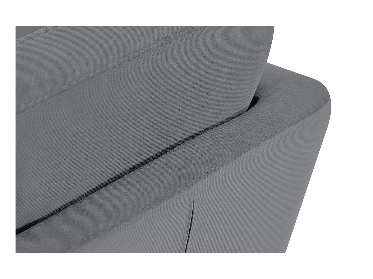 Sofa mit Armlehnen - Grau - TAGIO