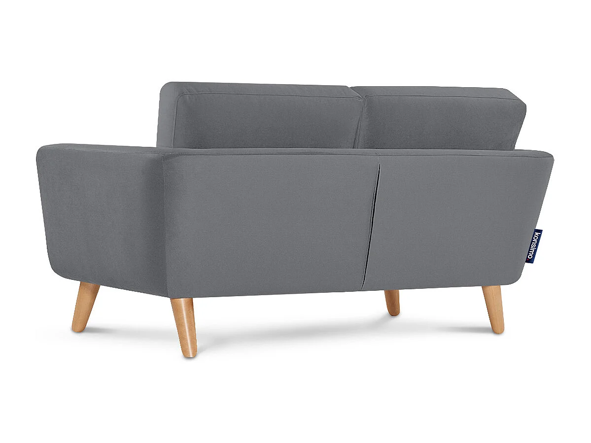 Sofa mit Armlehnen - Grau - TAGIO