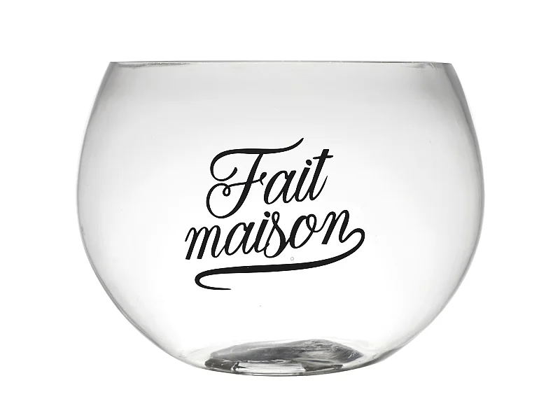 Saladier A Cocktail 6.6l Et Louche Transparent
