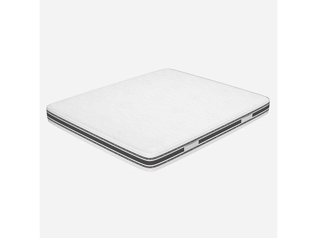 Materasso 160x195, Alto 30 cm - Matrimoniale, Memory, Sfoderabile, in Bayscent | Cabrio - MiaSuite