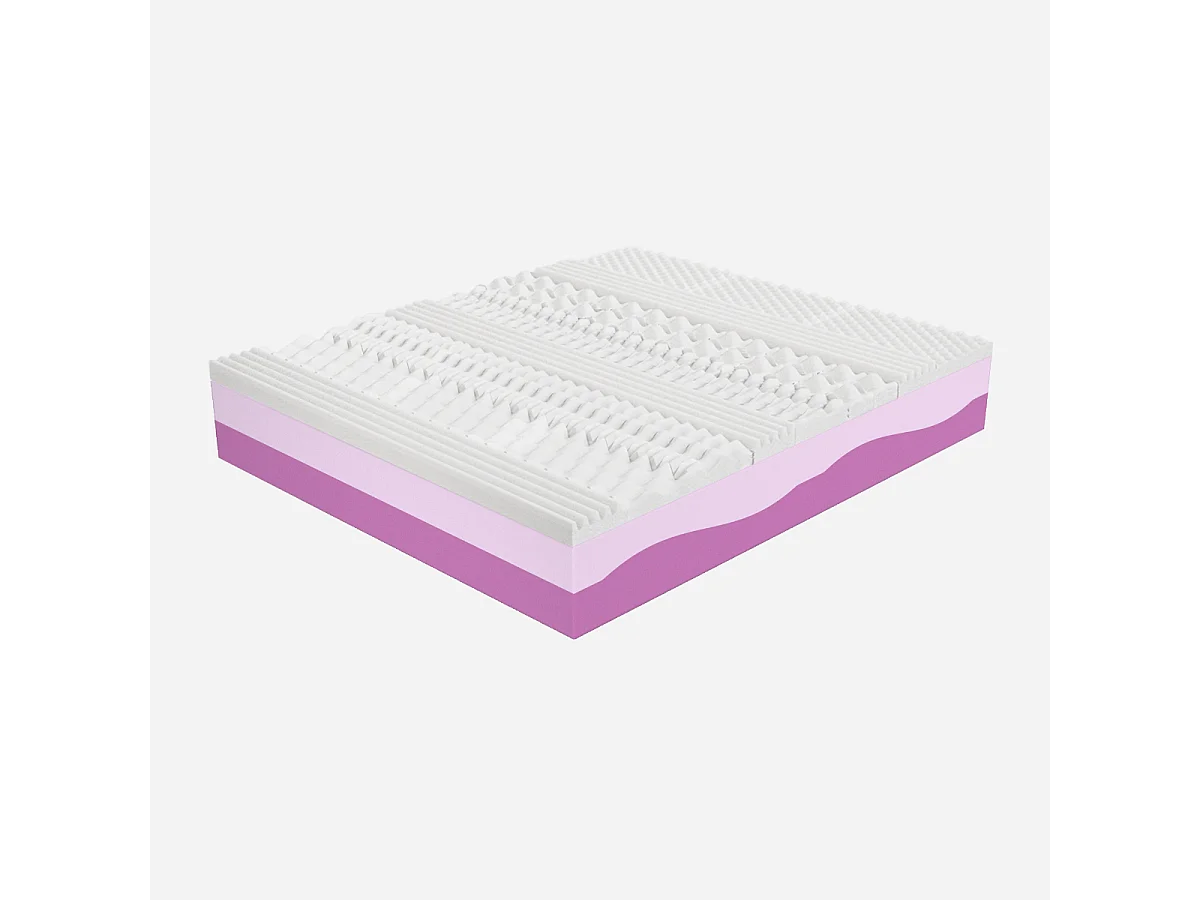 Matratze Orthopädische 160x200 Höhe 26 cm - Memory, Relaxa Gel, Bezug Aloe Vera | Prime