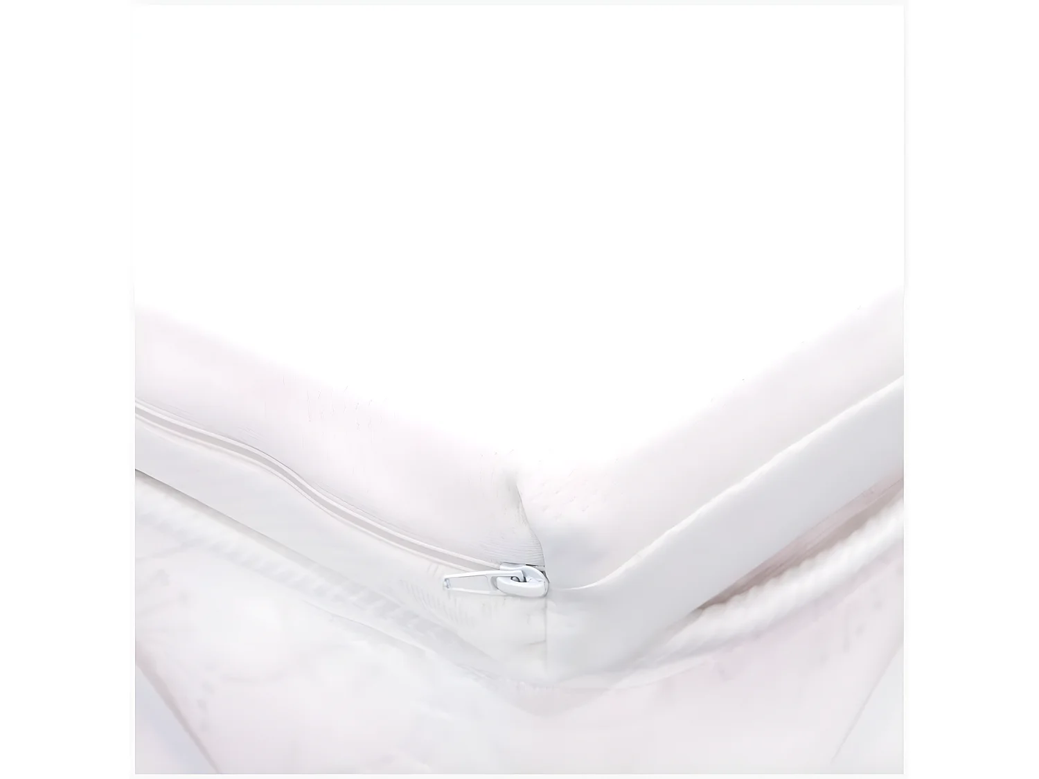 Topper Matrimoniale 170x190 in waterfoam - alto 5 cm, sfoderabile, tessuto AloeVera | Correttore H5