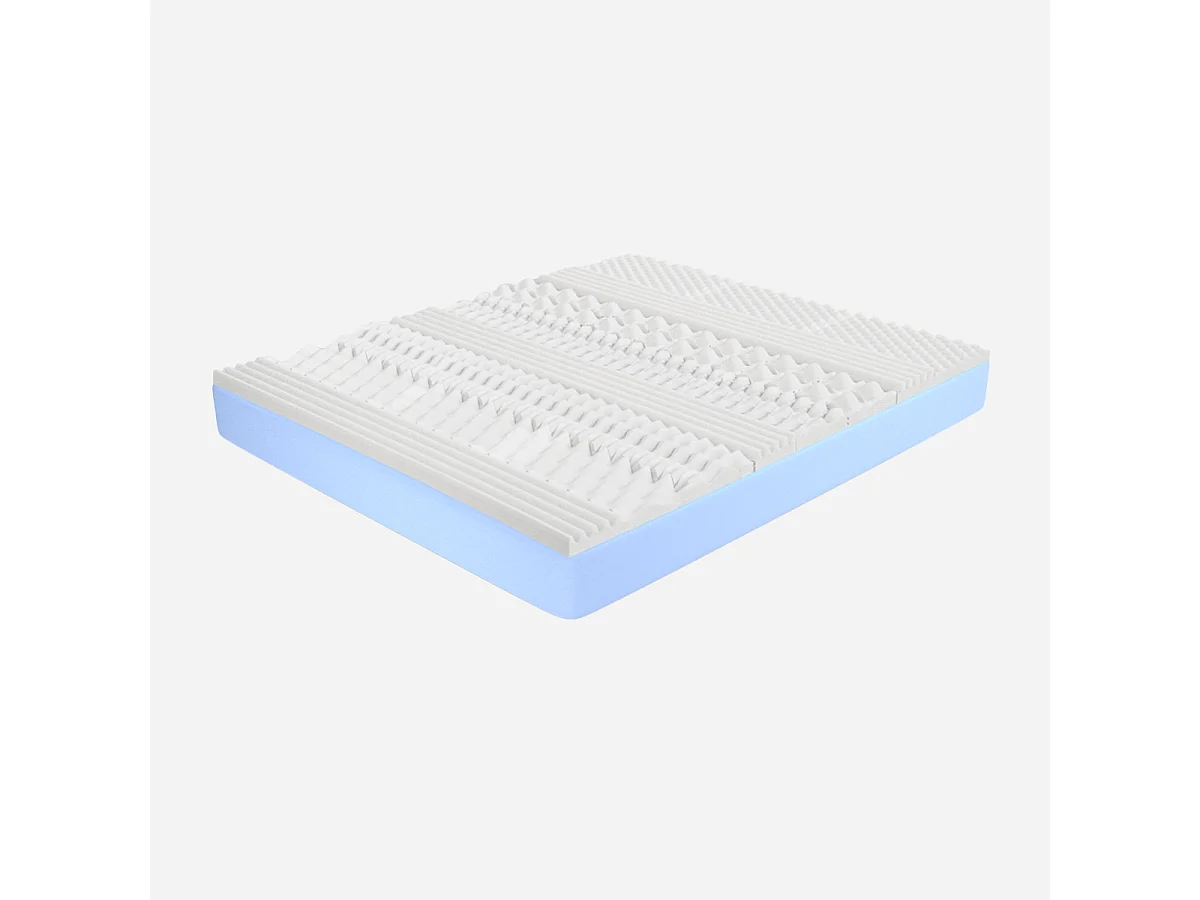 Materasso economico Matrimoniale 170x190, altezza 15 cm - Memory Foam | Simple