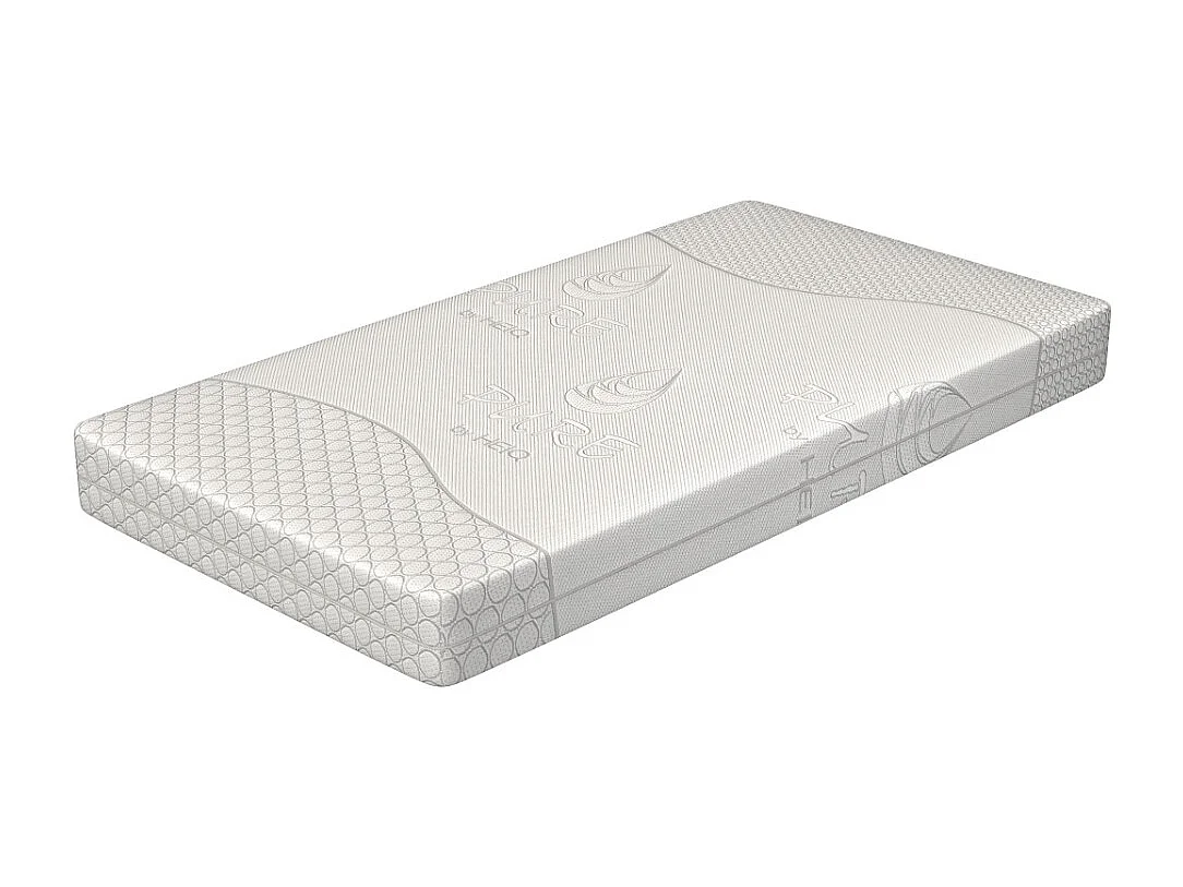 Materasso Memory Foam Singolo 85x190, Alto 21 cm - 4 Strati, Dispositivo Medico, Rivestimento Pure | Bora