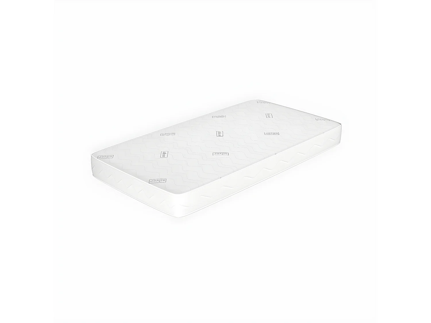 Matelas 90x200 Hauteur 16 cm - Revêtement Silver, Waterfoam | Levante H16