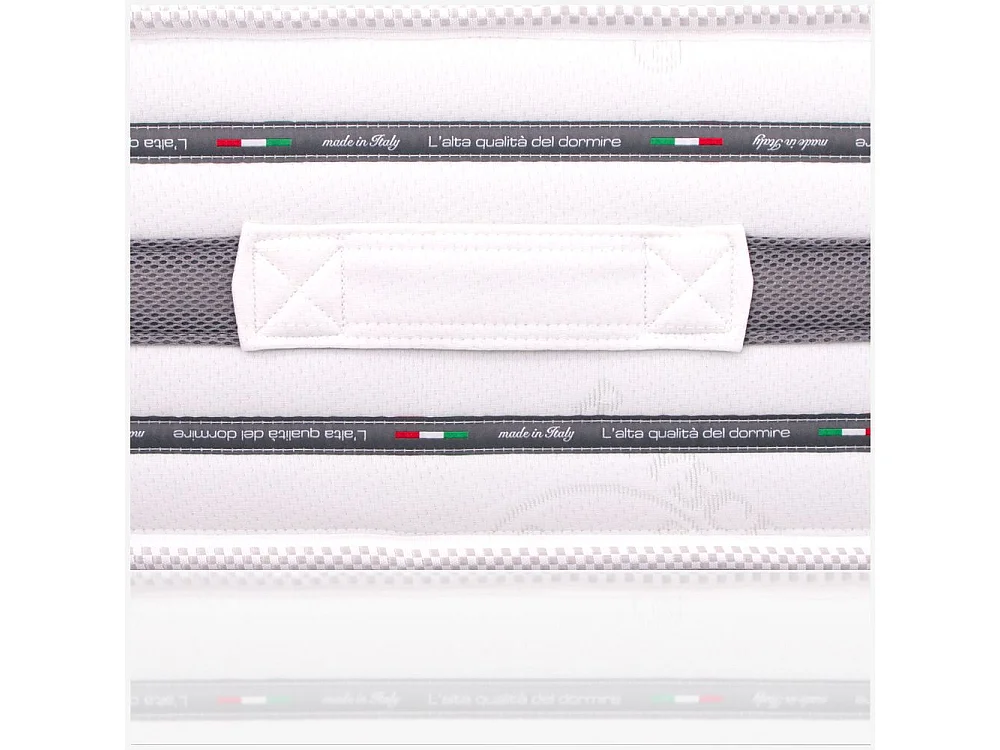 Materasso 85x190, Alto 30 cm - Singolo, Memory, Sfoderabile, in Bayscent | Cabrio - MiaSuite