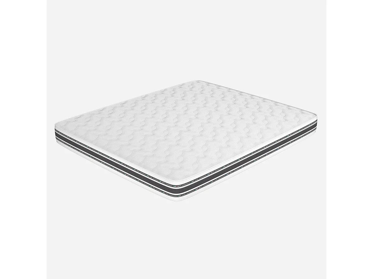 Materasso Matrimoniale 160x200 a Molle Insacchettate Memory, alto 26 cm - Molle Indipendenti, Box System, Traspirante | Venere