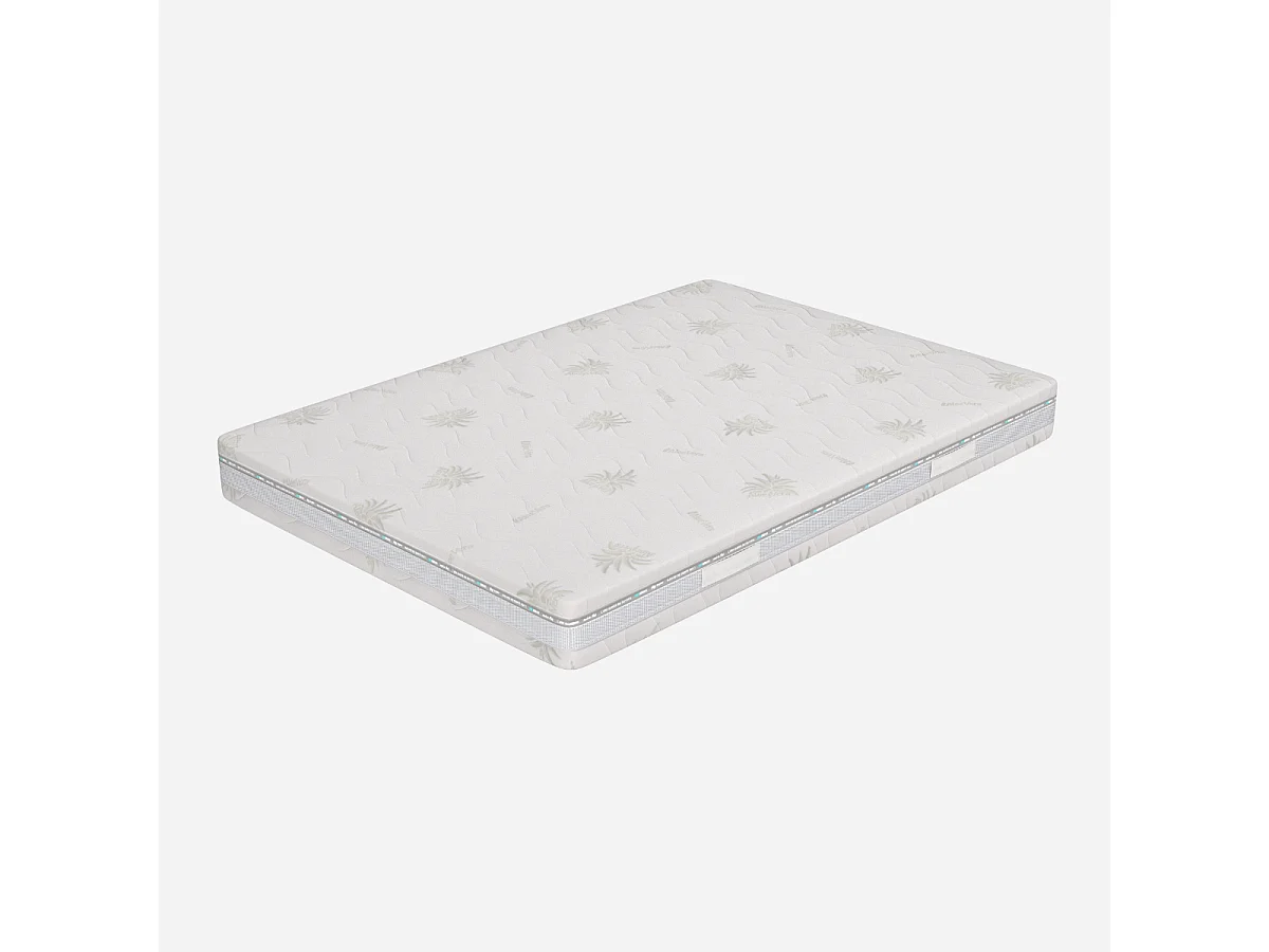 Matelas Orthopédique 140x200, hauteur 26 cm - Memory, Gel Relaxa, Revêtement Aloe Vera | Prime