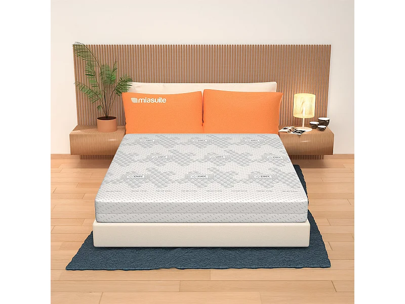 Materasso Sfoderabile Matrimoniale 160x195, alto 20 cm - Indeformabile, a 7 zone differenziate. Enduro