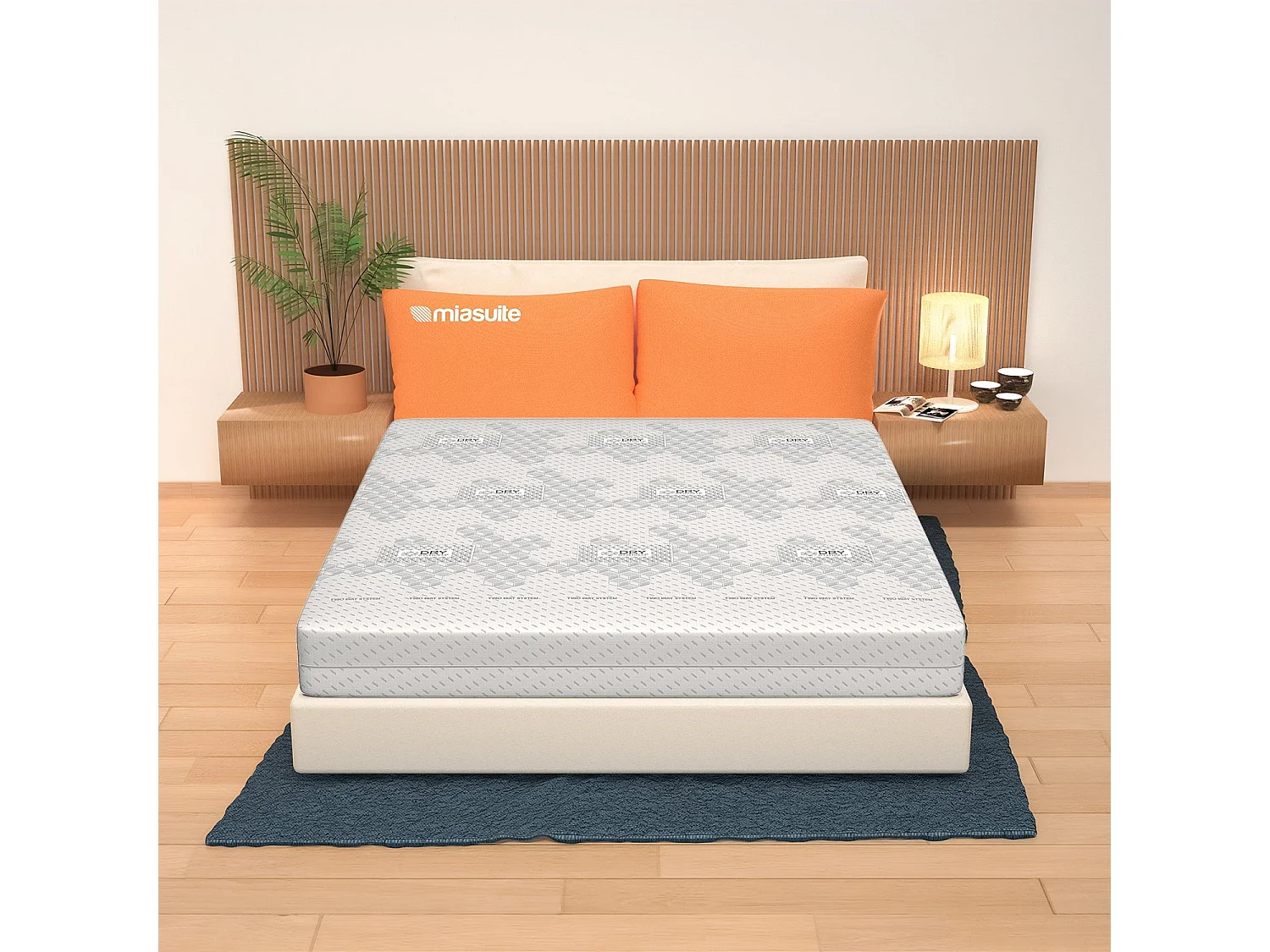 Materasso Sfoderabile Matrimoniale 170x190, alto 20 cm - Indeformabile, a 7 zone differenziate. Enduro