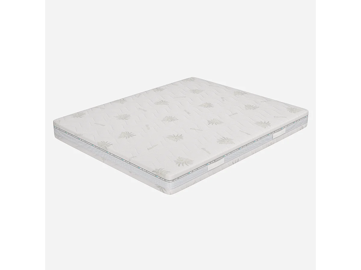 Matelas Orthopédique 180x200, hauteur 26 cm - Memory, Gel Relaxa, Revêtement Aloe Vera | Prime