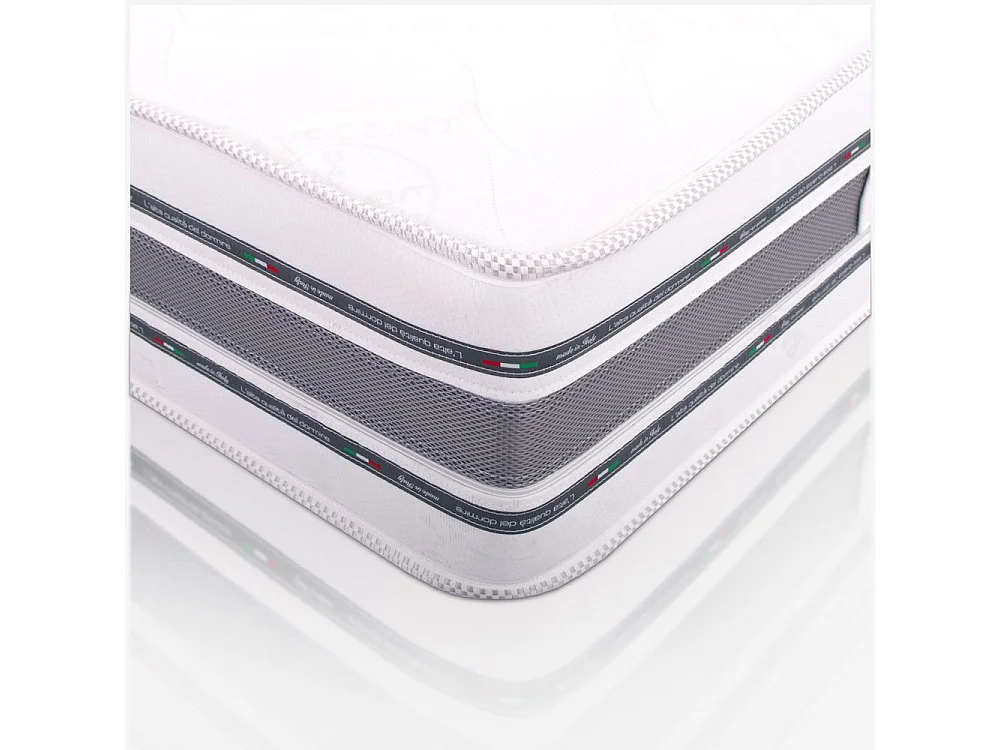 Materasso Memory Matrimoniale 170x190, altezza 18 cm - Rivestimento Bayscent | Zaza'